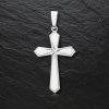 pánský stříbrný přívěsek gotický kříž