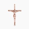 přívěsek Kříž z Golgoty s Kristem růžové zlato šperky panthera leo