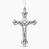 stříbrný přívěsek Kříž s Kristem a Božím okem velký šperky panthera leo