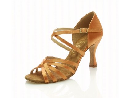 Pantofi de dans pentru femei ARTIS - DL-2 nude 7 cm Flare