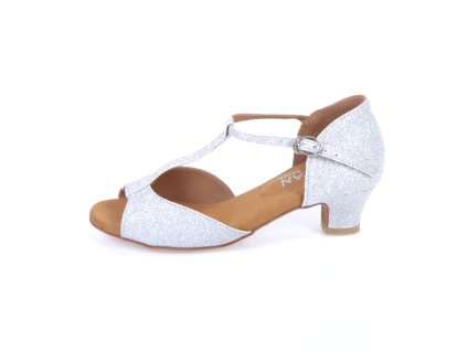 Pantofi de dans pentru fete Botan BD-2 argintiu