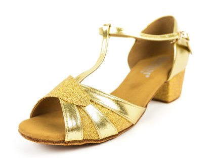 Pantofi de dans pentru fete Botan BD-4 aurie