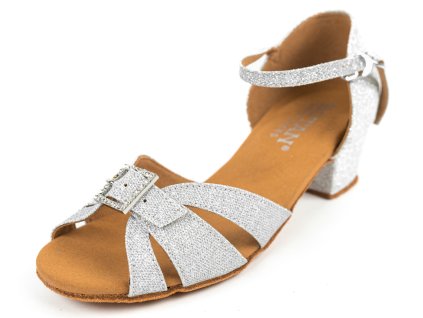 Pantofi de dans pentru fete Botan BD-5 argintiu