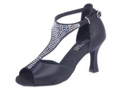 Pantofi de dans pentru femei Botan BL-11 negru 7,5 cm Flare