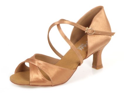 Pantofi de dans pentru femei Botan BL-15 nude 6,5 cm Flare