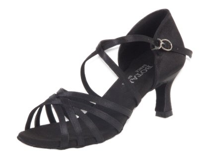 Pantofi de dans pentru femei Botan BL-2 negru 6,5 cm Flare