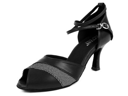 Pantofi de dans pentru femei Botan BL-20 negru 7,5 cm Flare