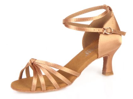 Pantofi de dans pentru femei Botan BL-9/7 nude 6,5 cm Flare