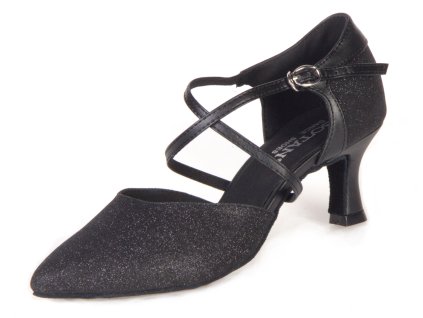 Pantofi de dans pentru femei Botan BS-5 negru 6,5 cm Flare