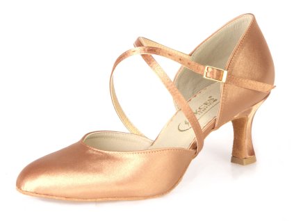 Pantofi de dans pentru femei AKCES PS nude 6 cm Flare