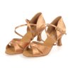 Pantofi de dans pentru femei Botan BL-15 nude 6,5 cm Flare