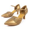 Pantofi de dans pentru femei Botan BS-2 bronzată 6,5 cm Flare