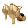 Pantofi de dans pentru femei Botan BS-2 bronzată 6,5 cm Flare