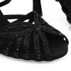 Pantofi de dans pentru femei Elza - 1114 negru 7,5 cm Flare