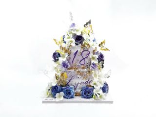 dort na zakázky: flowers cake 🤩🥳 ___________________________ FB/IG/Tiktok: @papa_bakery_...