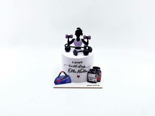 dort na zakázky: gym cake 🤩🥳 ___________________________ FB/IG/Tiktok: @papa_bakery_...