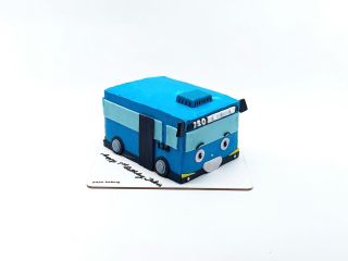 dort na zakázky: Tayo blue bus cake 🤩🥳 ___________________________ FB/IG/Tiktok: @papa_cake_n_more...