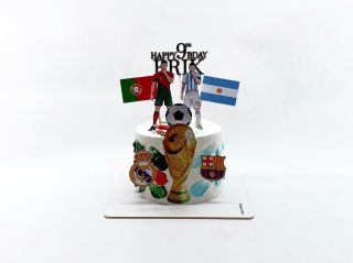 dort na zakázky: cr7 & messi cake 🤩🥳 ___________________________ FB/IG/Tiktok: @papa_cake_n_more...