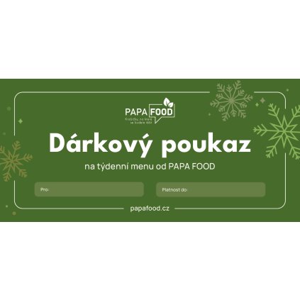 Papa Vanocni poukaz 100x210 Kreslicí plátno 1