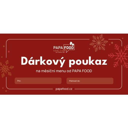 Papa Vanocni poukaz 100x210 Kreslicí plátno 1 kopie 2