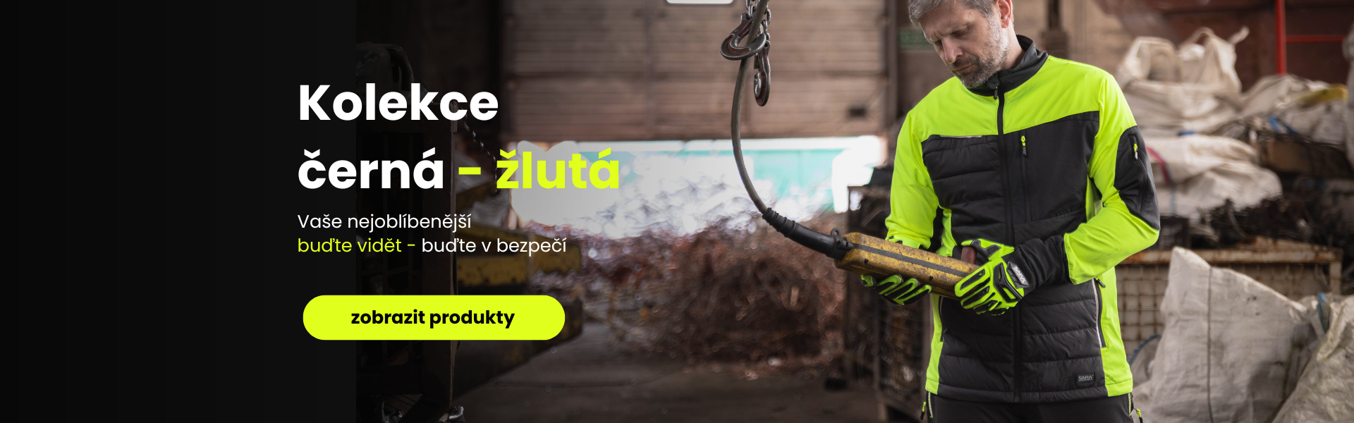 Kolekce žlutá černá