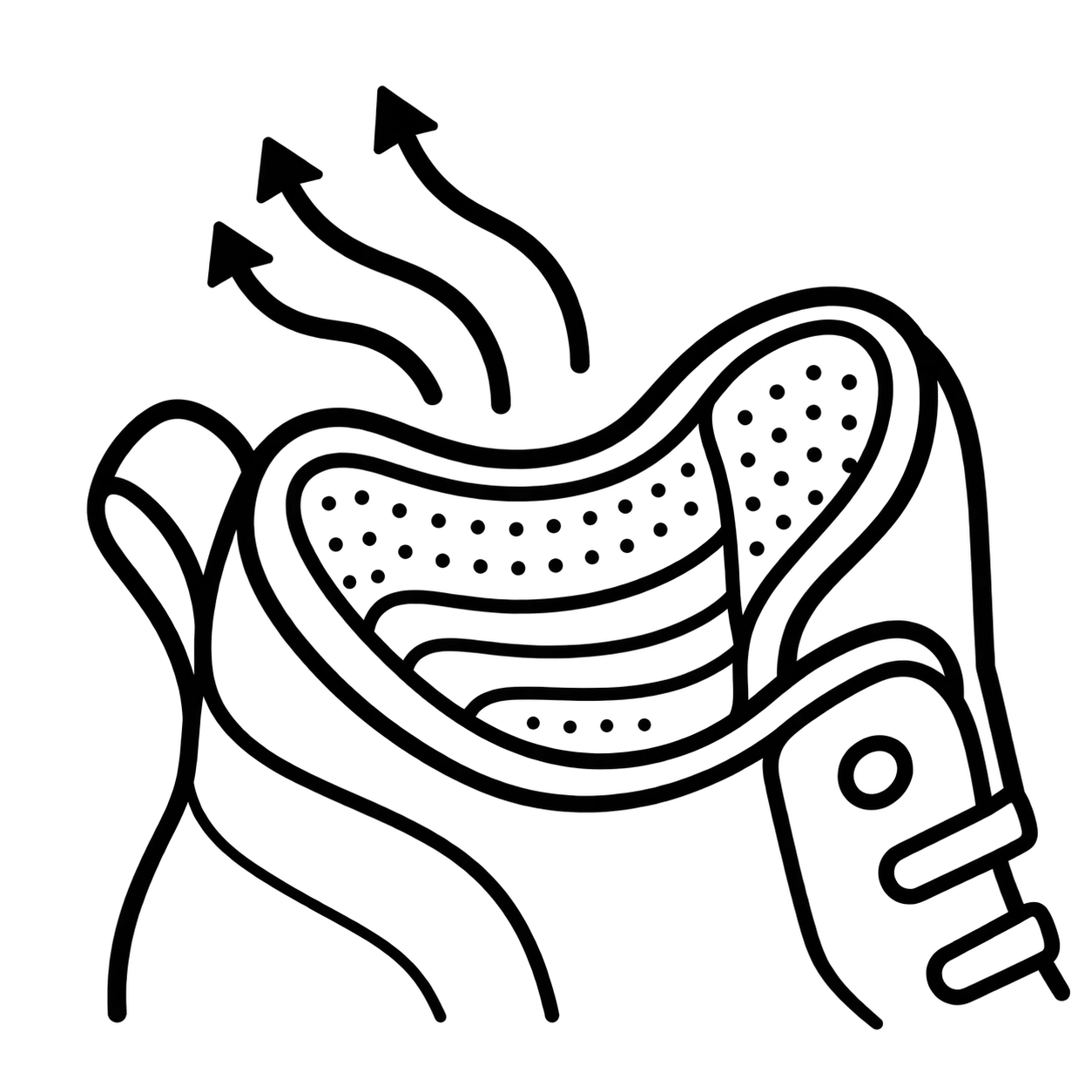 3D síťovaná podšívka