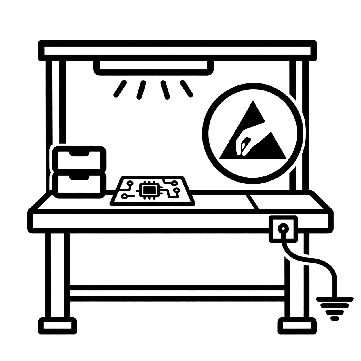 ESD pracoviště