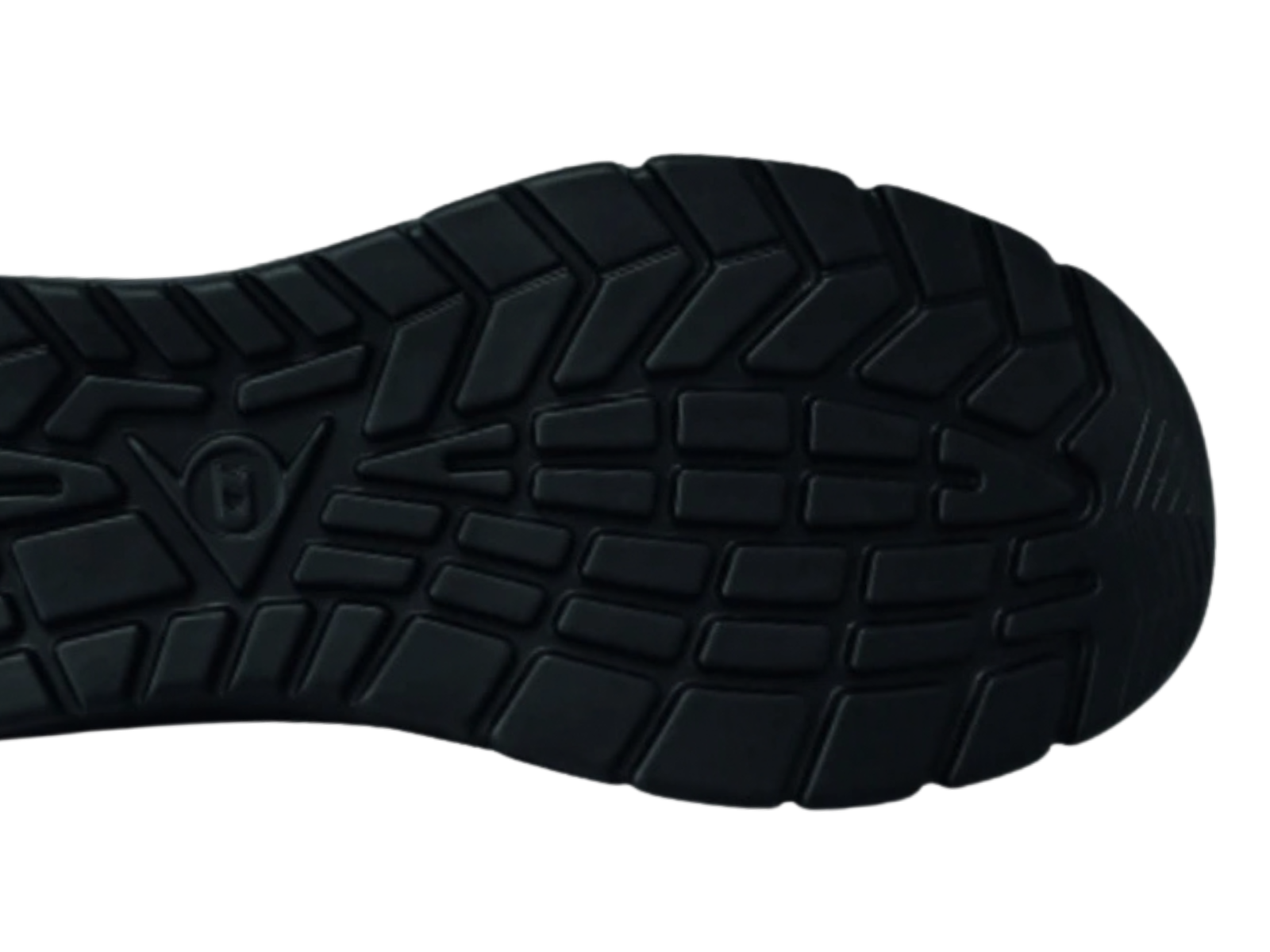 Detail prodyšného svršku BreezeTech bezpečnostní polobotky DUNLOP BreezeTech S1PS ESD SR FO
