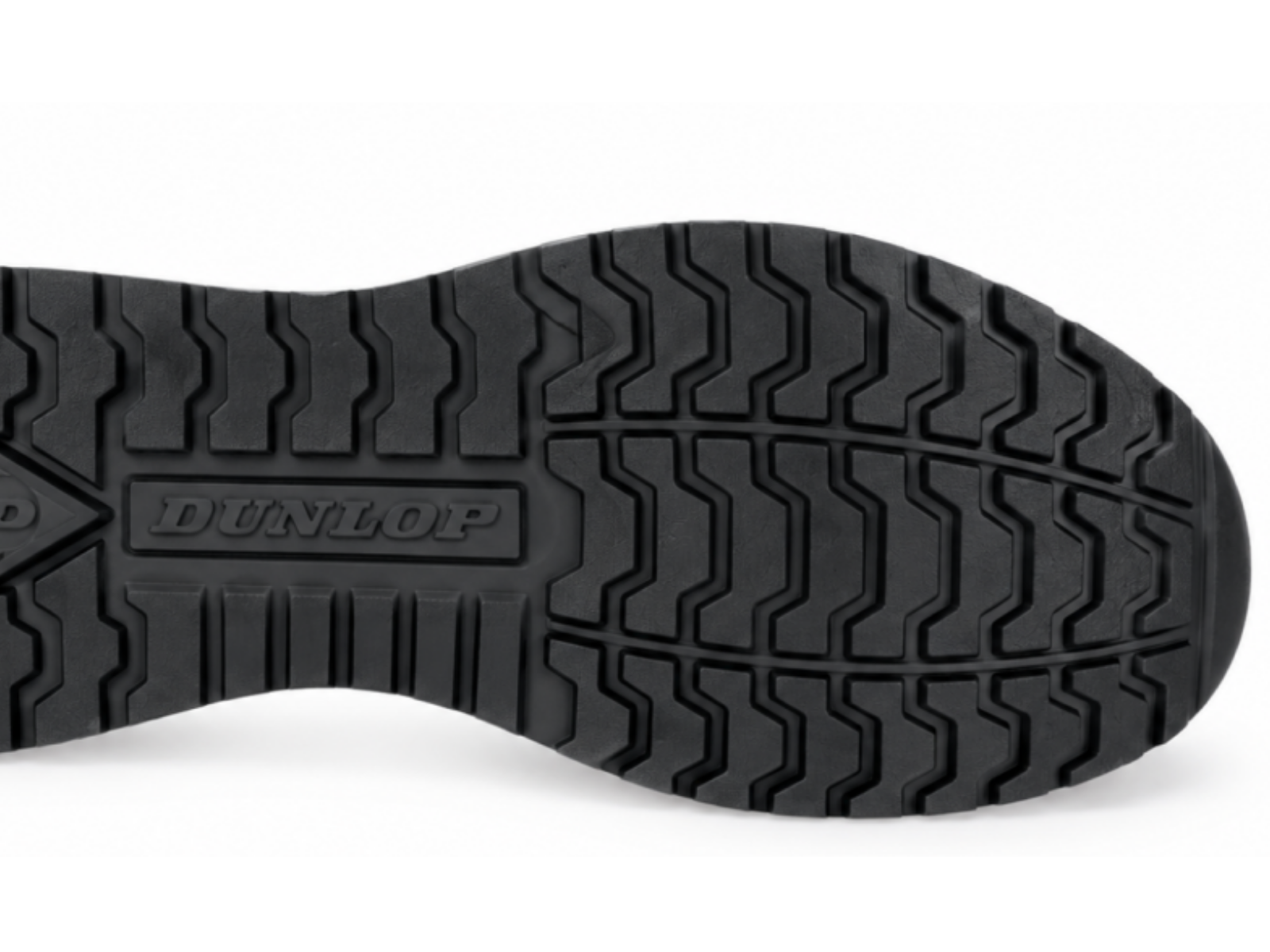 Detail dezénu podešve Singapore pracovní polobotky DUNLOP Wing O2 SR FO HRO