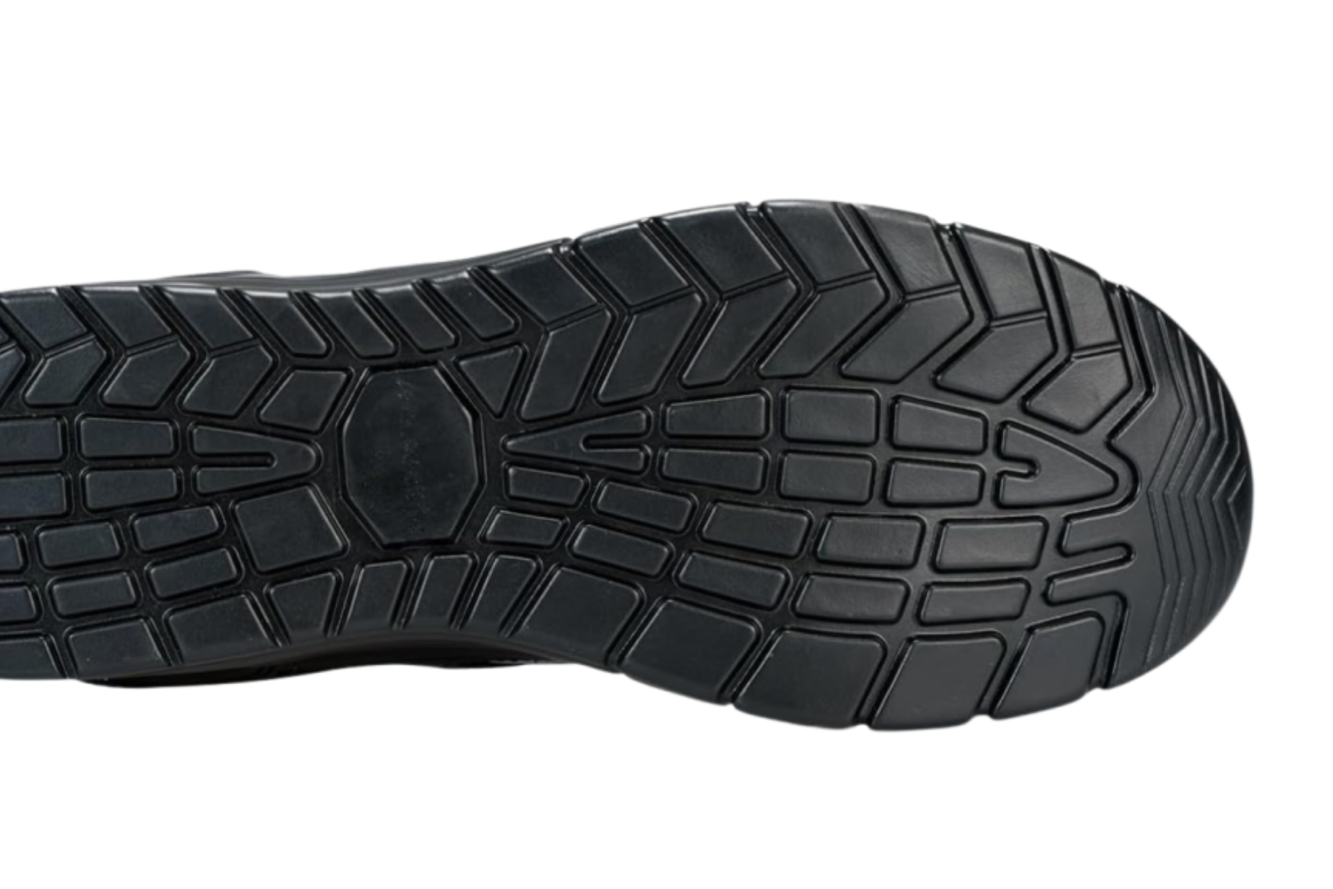 Detail podešve bezpečnostního sandálu DUNLOP MATT LINE S1PS ESD SR FO
