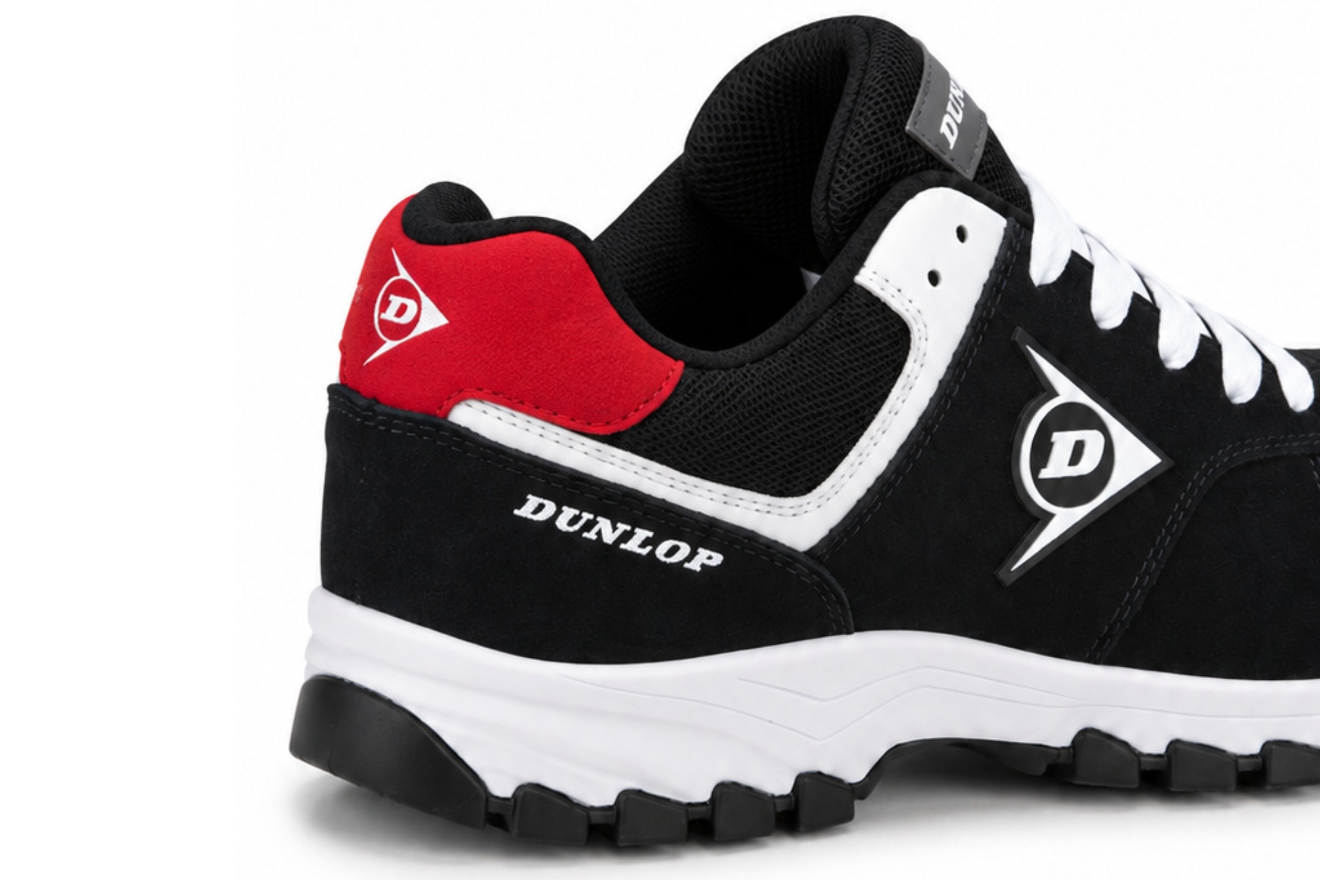 Detail paty a 3D podšívky bezpečnostní polobotky Dunlop Flying Arrow S3