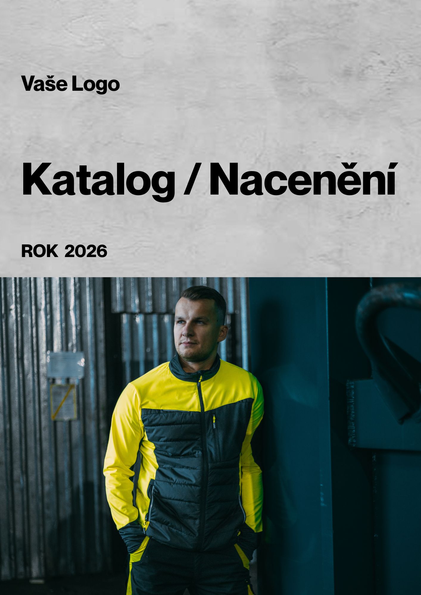 Ukázka firemního katalogu - titulní strana