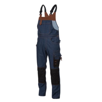 pracovni obleceni kalhoty s laclem texas denim papamartin