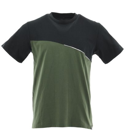 Tričko COMFORT PLUS olivově zelená / černá