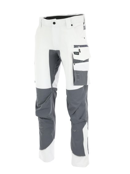Pracovní kalhoty Motionflex bíle