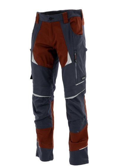 Pracovní kalhoty cottonflex cihlové1