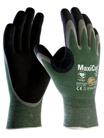 Rukavice máčené v nitrilu ATG MAXICUT OIL 34 304 protiřezné