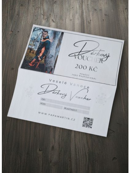 darkovy poukaz elektronicky papamartin cz