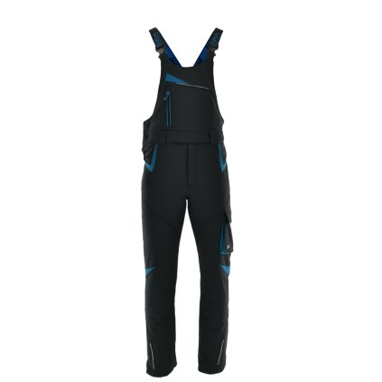 Softshellové kalhoty s laclem COMFORT WINTER petrolejové / černé
