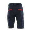 Strečové pracovní kraťasy ACTIFLEX, tmavě modré-červené