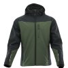 Softshellová bunda olivová zelená