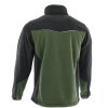 fleecová mikina olivová zelená 2