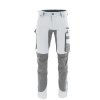 Strečové kalhoty MOTIONFLEX, bílé-šedé