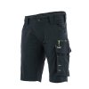 Pracovní elastické kraťasy motionflex-černé