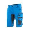 Pracovní strečové kraťasy MOTIONFLEX modré / tm. šedé