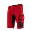 Pracovní strečové kraťasy MOTIONFLEX červené / černé