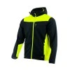 Softshellová bunda COMFORT PLUS černá / žlutá