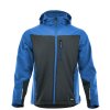 Softshellová bunda COMFORT PLUS modrá / tmavě šedá