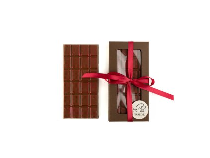 Valentýnská dubajská čokoláda PaPaPraline