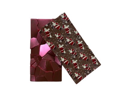 695 mlecna cokolada s vanocnim dekorem